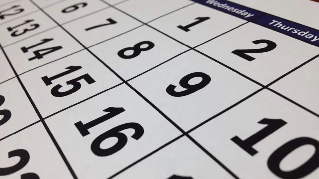 Vista de un calendario. / EP