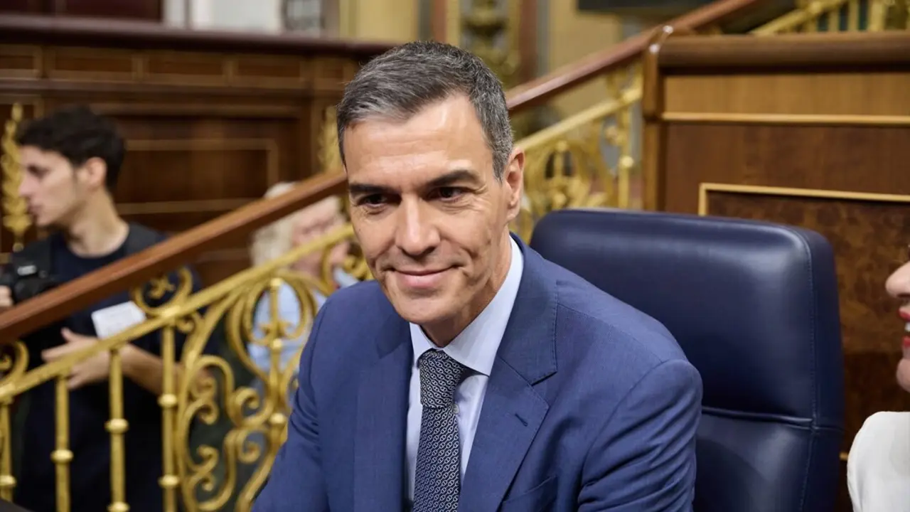 El presidente del Gobierno, Pedro S&aacute;nchez, durante una sesi&oacute;n de control al Gobierno. / Jes&uacute;s Hell&iacute;n