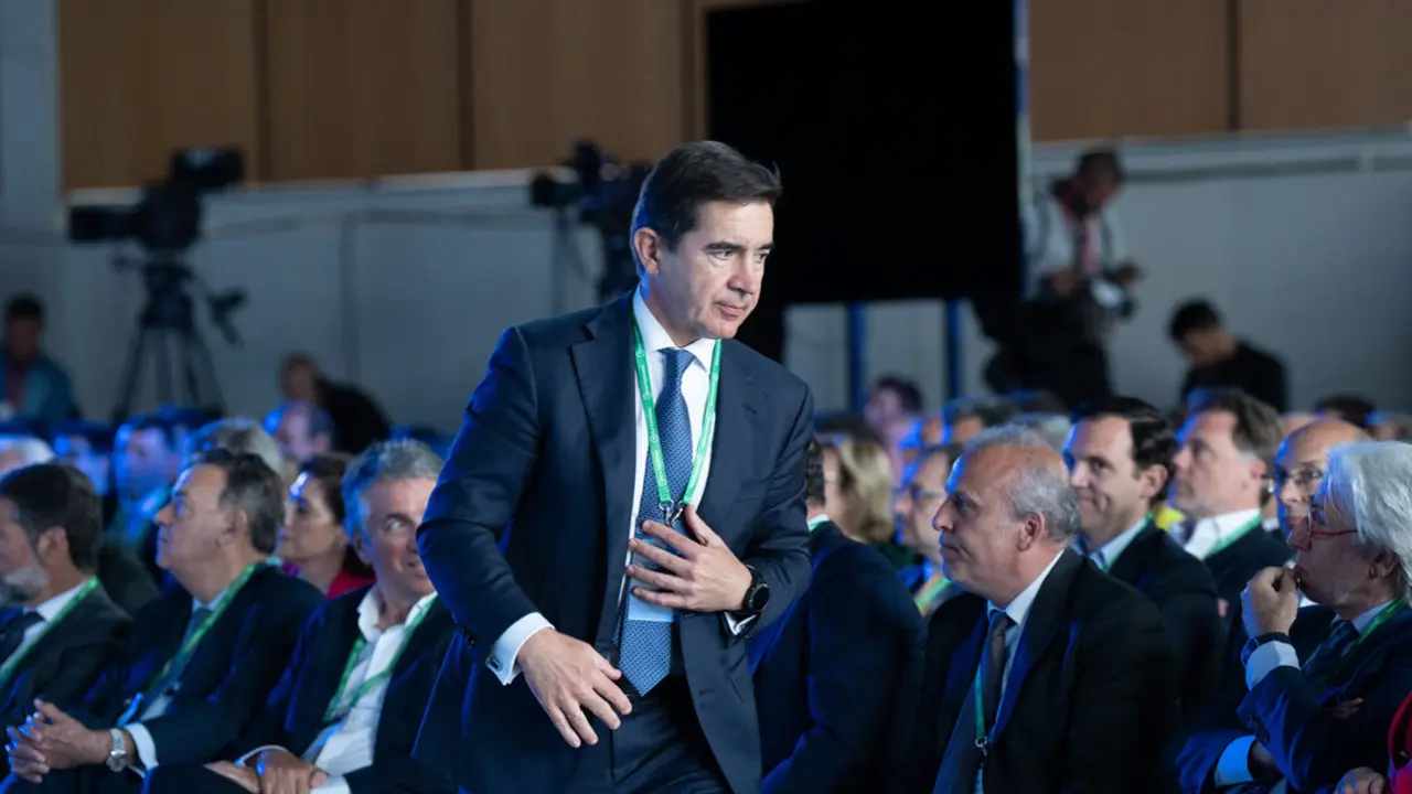El presidente del BBVA, Carlos Torres. / David Zorrakino