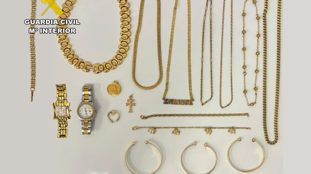 Joyas intervenidas Solares. / G.C.