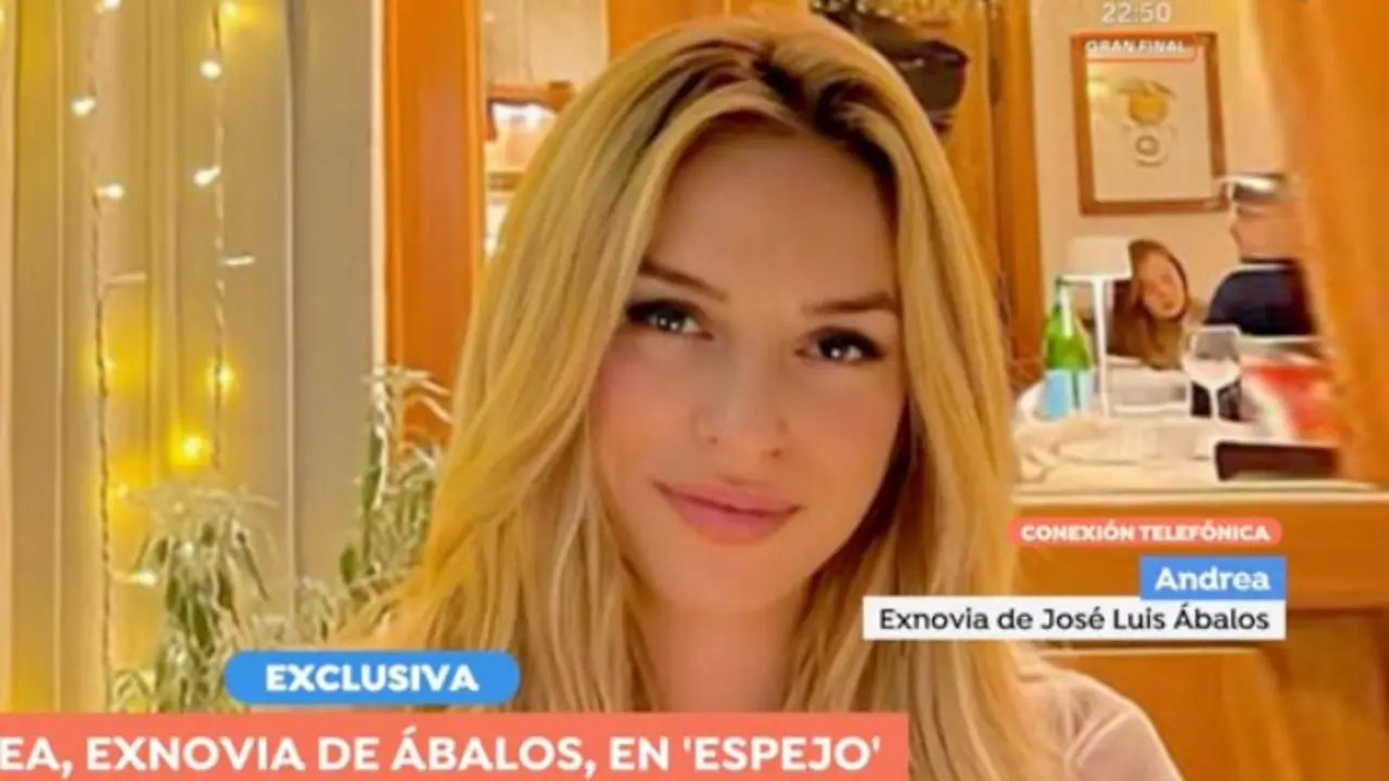 Andrea de la Torre en directo en Espejo P&uacute;blico. / Antena 3