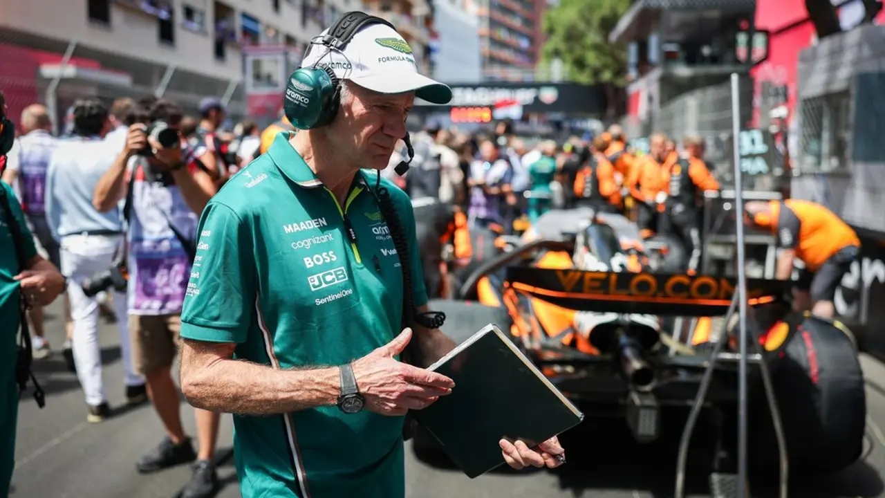 Adrian Newey durante el GP de M&oacute;naco. / EP