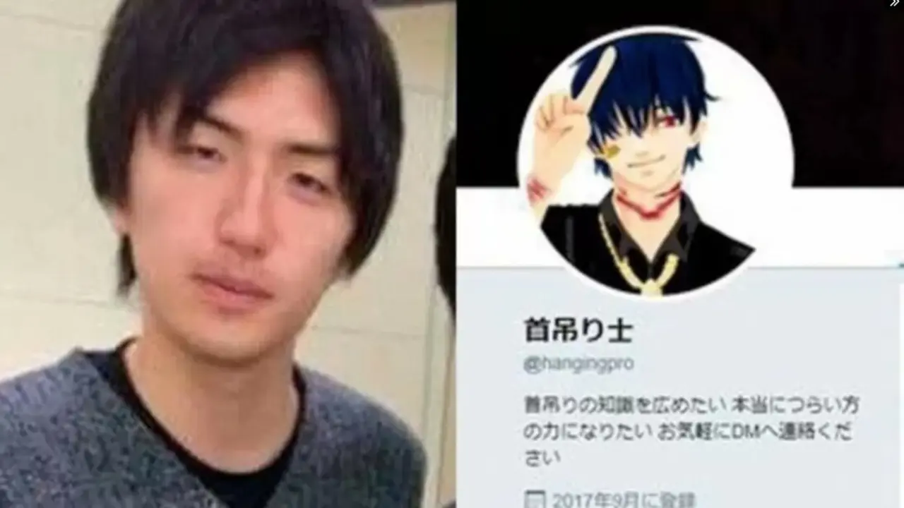 Takahiro Shiraishi (izq) y su perfil de Twitter a la derecha. / X