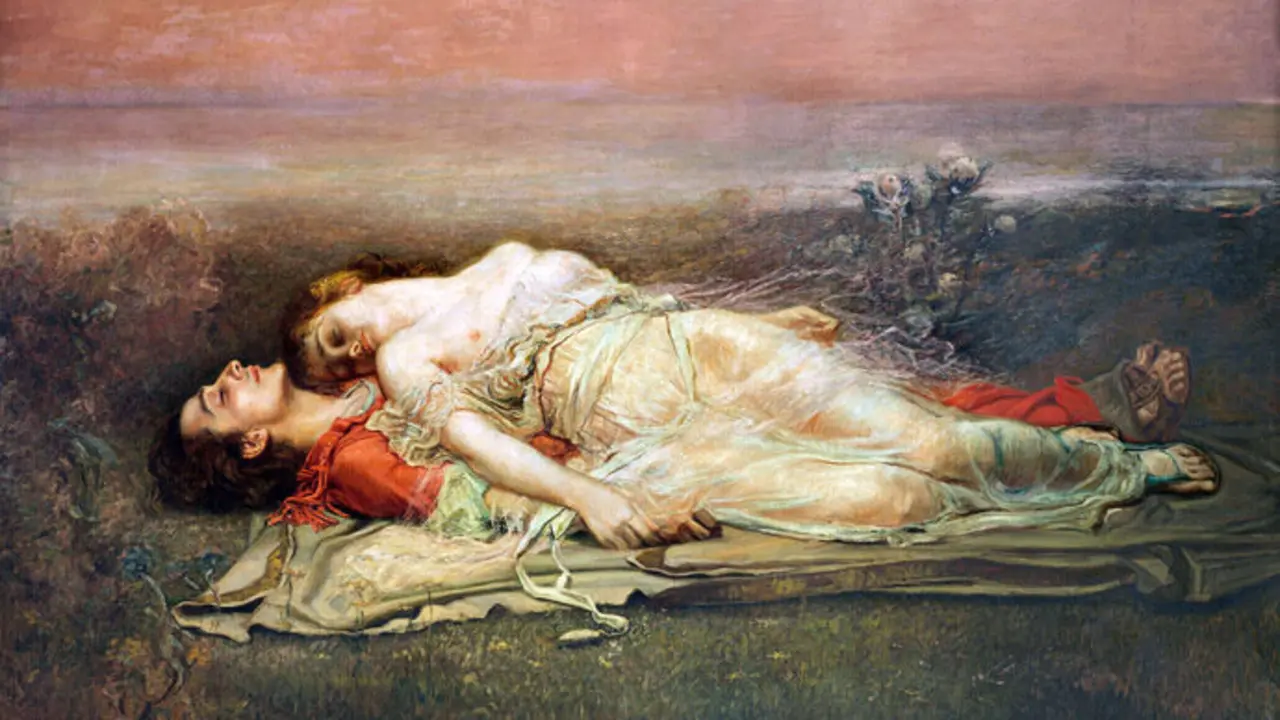 Obra del pintor santanderino Rogelio Egusquiza. / x