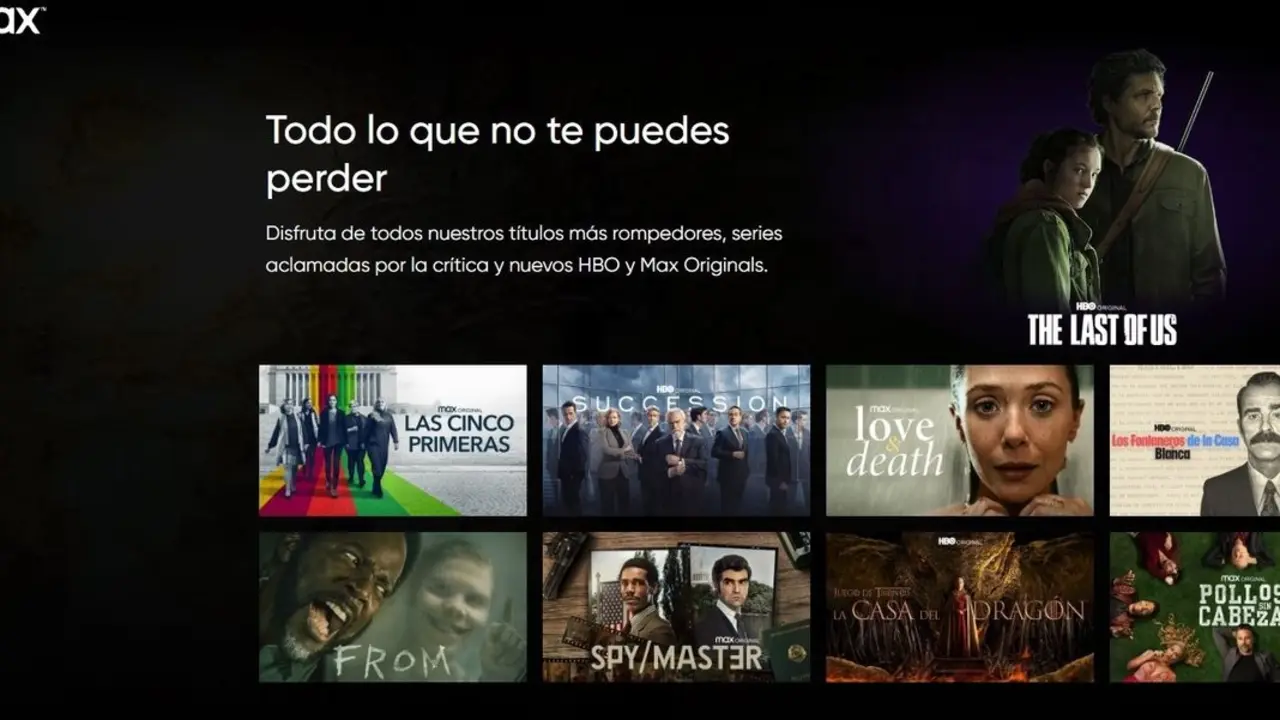Interfaz de HBO Max. / EP