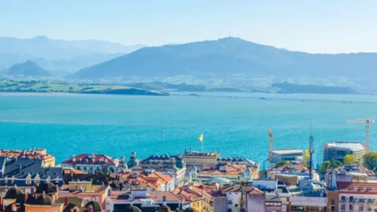 Vista panoramica de Santander.