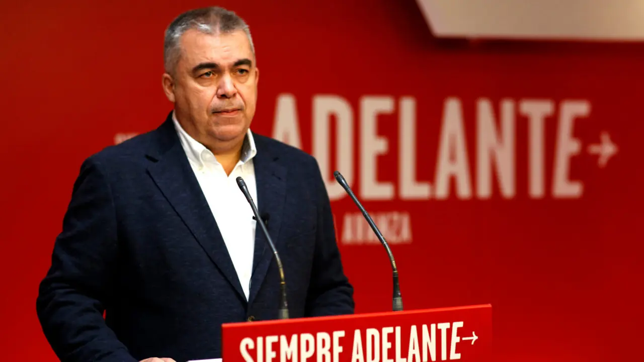 El secretario de Organizaci&oacute;n del PSOE, n&uacute;mero tres del partido, Santos Cerd&aacute;n. E.P.