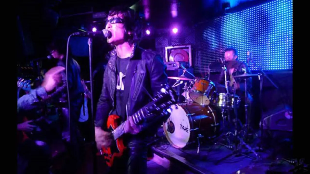 La banda japonesa Guitar Wolf. / x