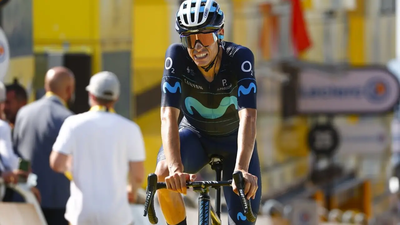 El ciclista espa&ntilde;ol Enric Mas. / LUCA BETTINI
