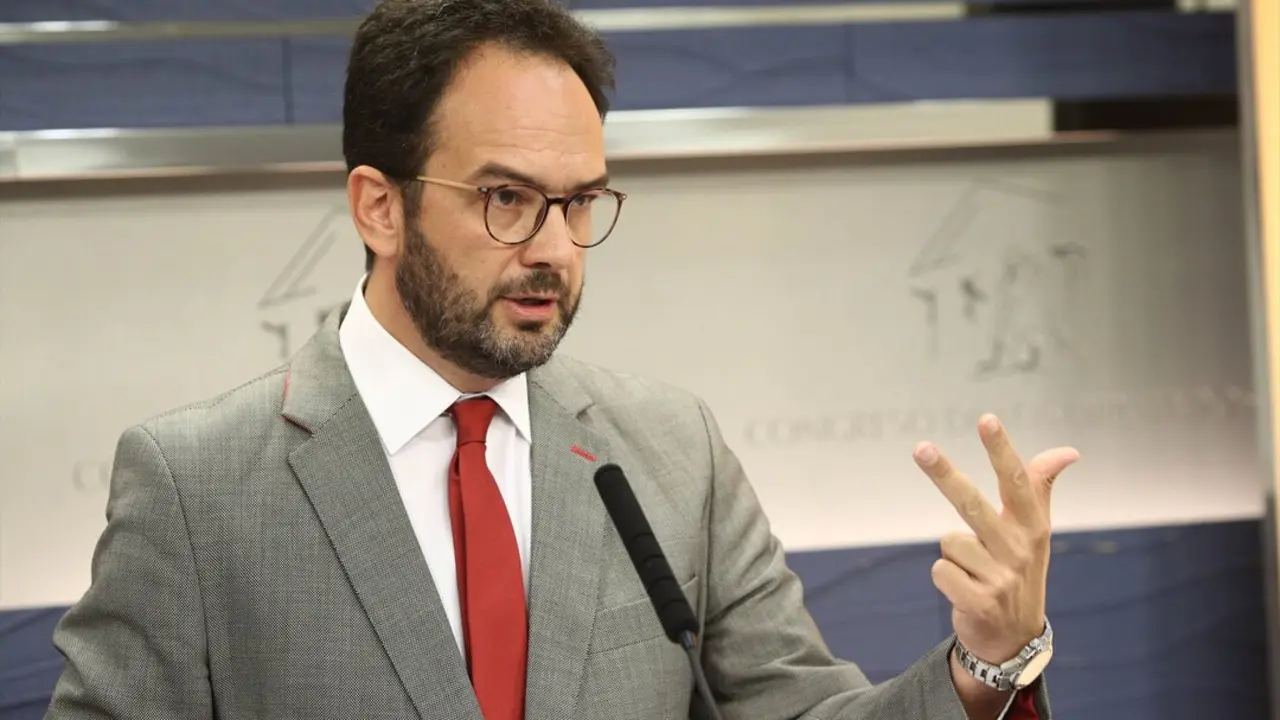 Antonio Hernando, ex portavoz parlamentario. / EP