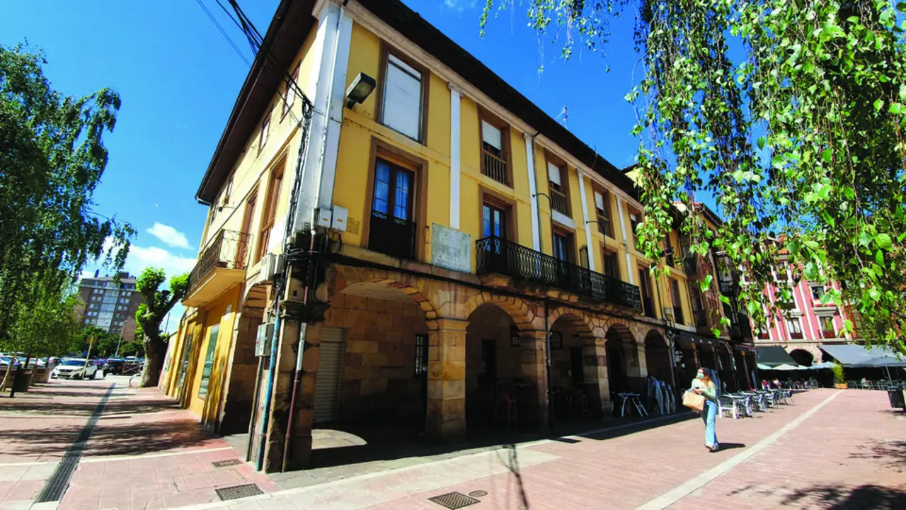 La Plaza Baldomero Iglesias, lugar propuesto por el PRC para ubicar el futuro Museo del Hojaldre. / Alerta