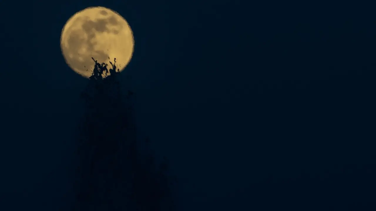 Vista de una luna llena. / Eduardo Briones / Archivo