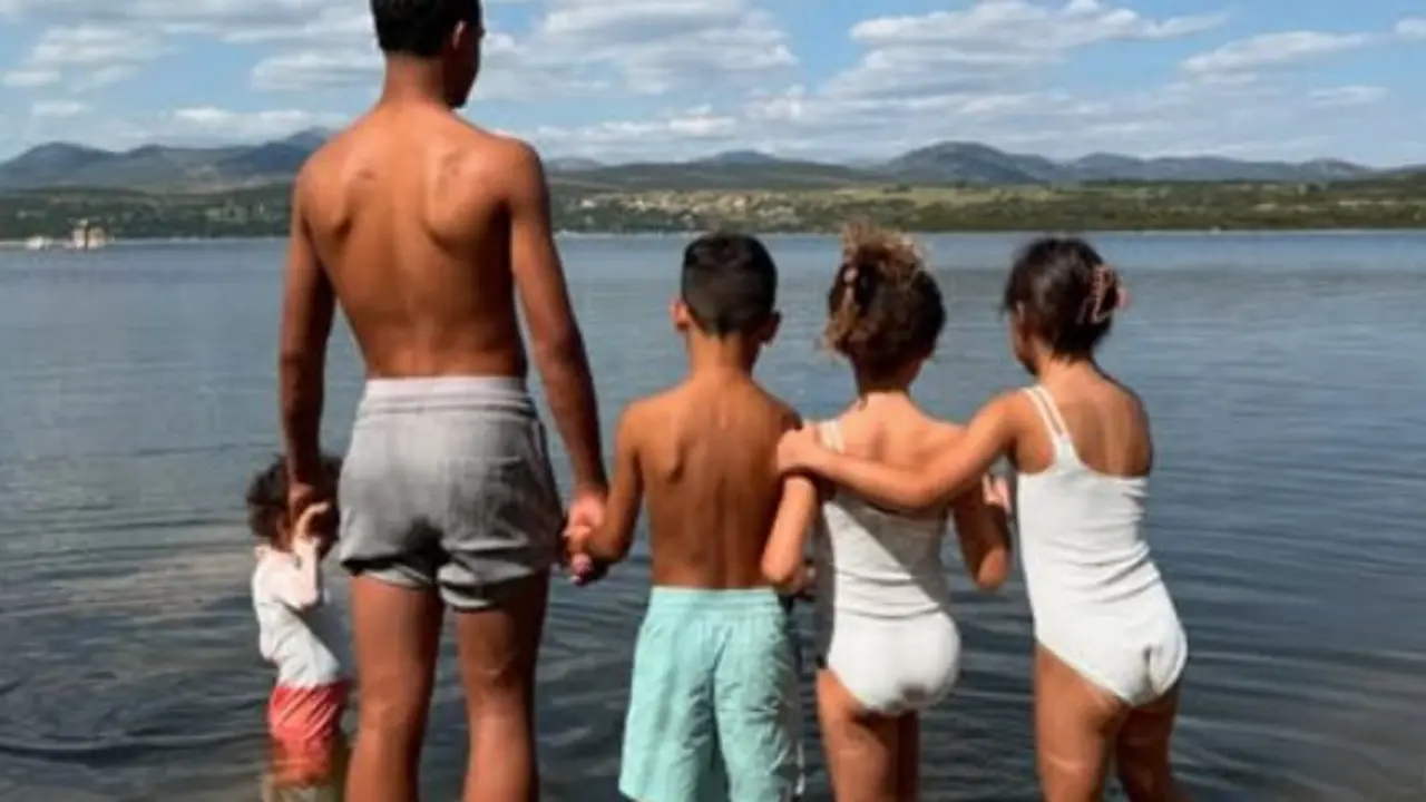 Los hijos de Cristiano Ronaldo en Vacaciones. / IG