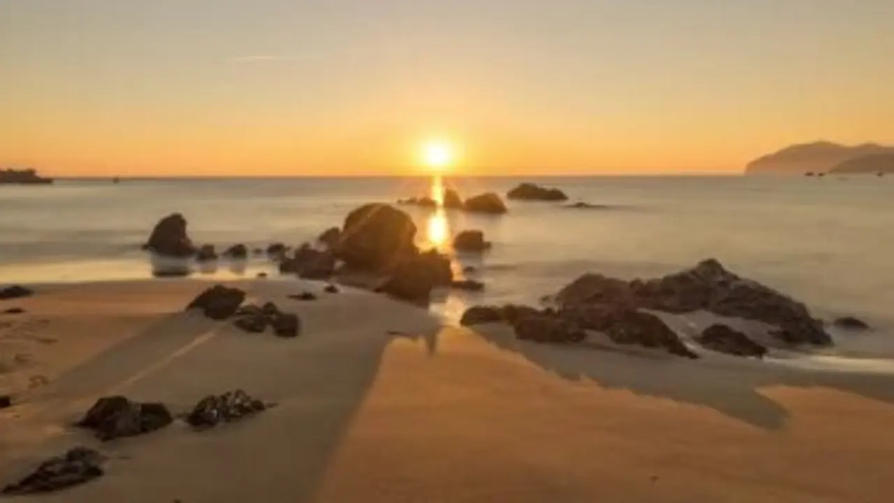 Playa de Trengandin, en Noja. / A.S.