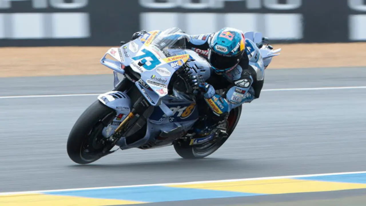 El piloto catal&aacute;n de moto GP Alex Marquez. / x