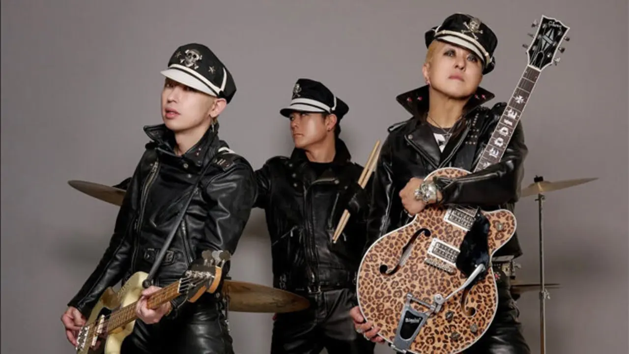 El grupo japon&eacute;s de surf y psichobilly Mad3. / x