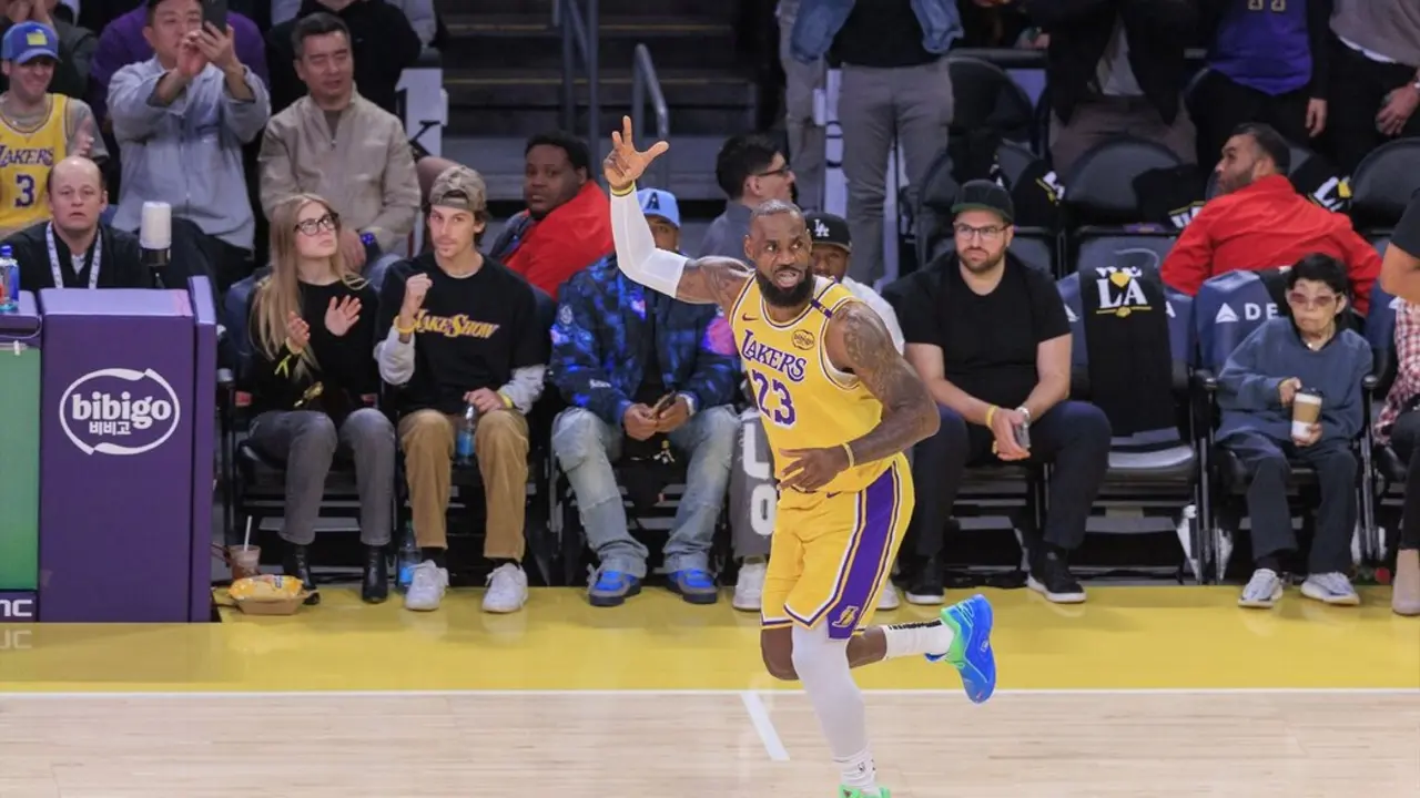 El jugador de los Lakers, Lebron James. / Javier Cardona