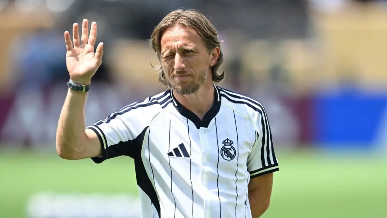 Luka Modric durante el Mundial de Clubes con el Real Madrid. / Sven Hoppe