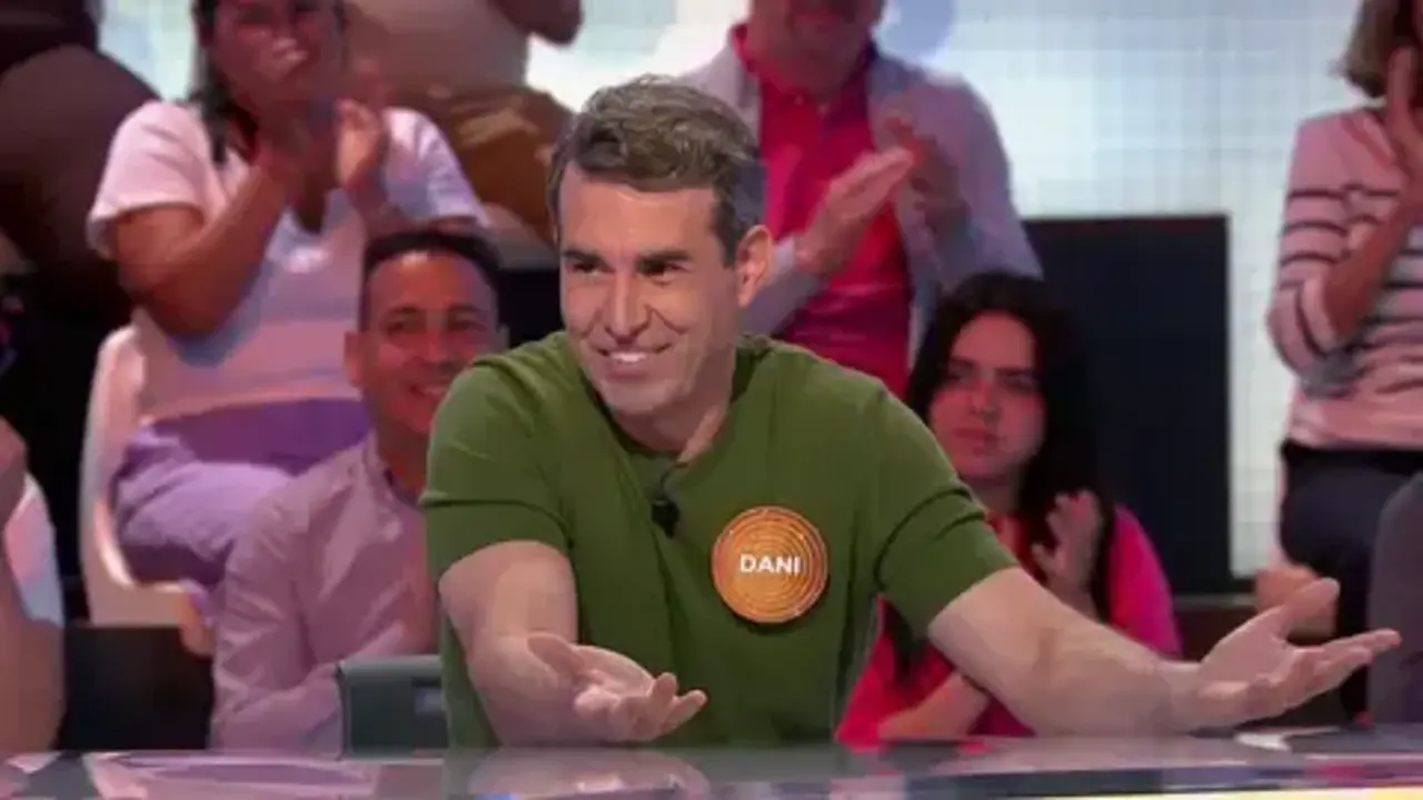 Dani Muriel complet&oacute; el panel de Palabras Cruzadas en poco m&aacute;s de 20 segundos. / EP
