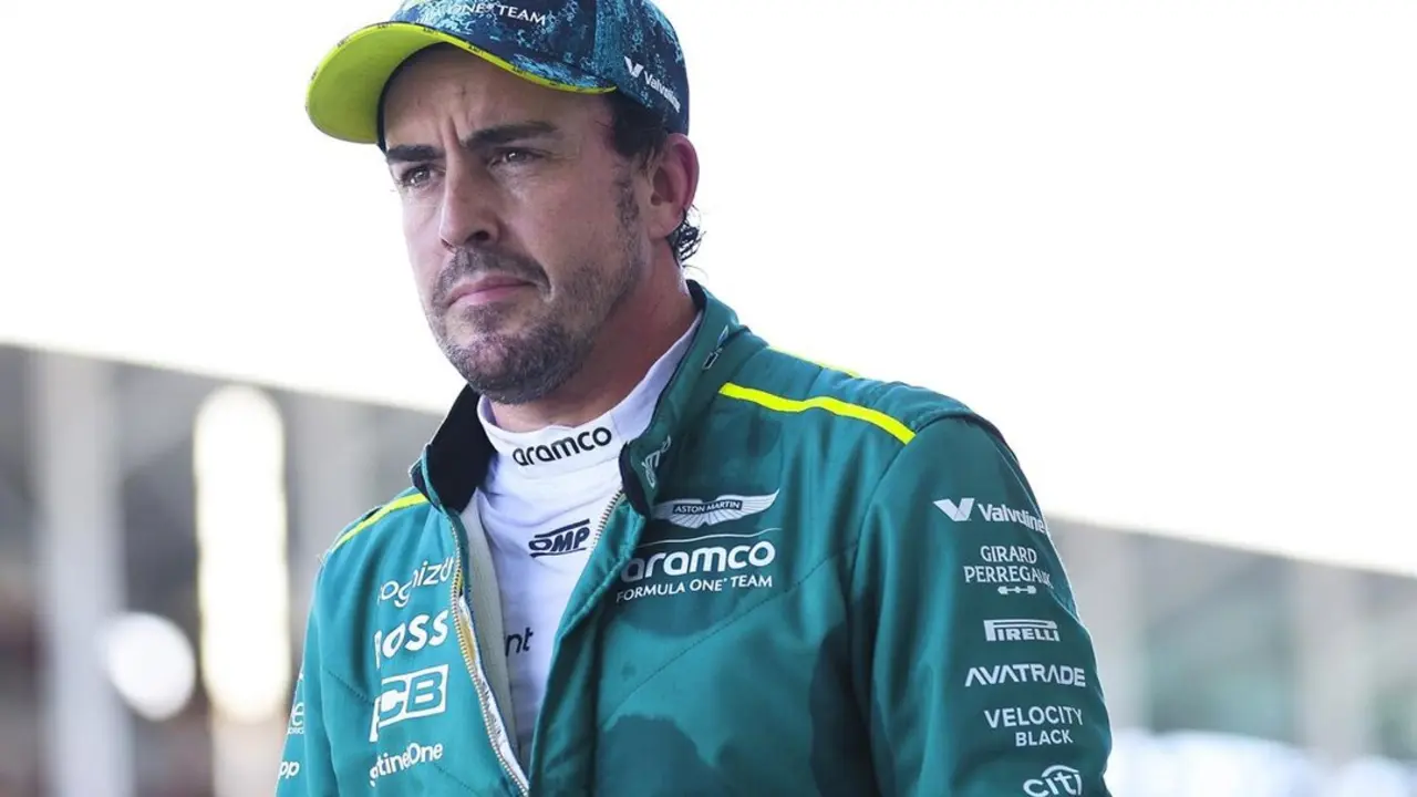 El piloto espa&ntilde;ol de Aston Martin, Fernando Alonso. / EP