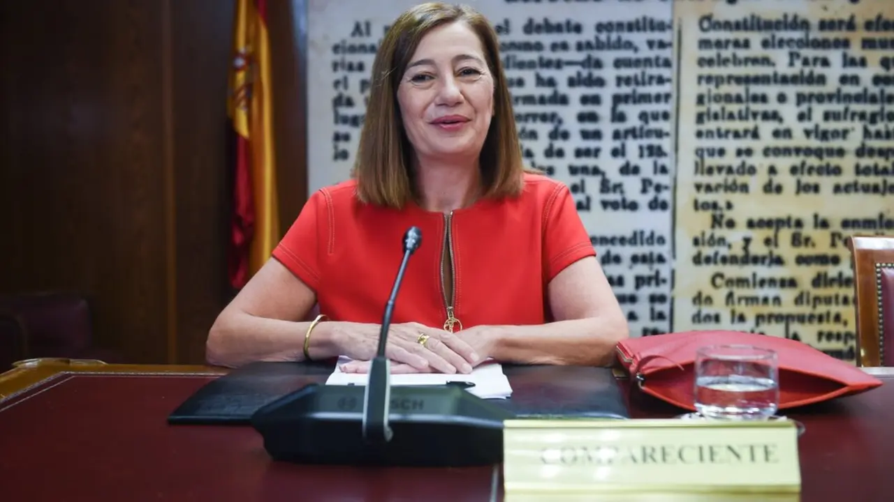 La expresidenta de las Islas Baleares y actual presidenta del Congreso, Francina Armengol. / Gustavo Valiente