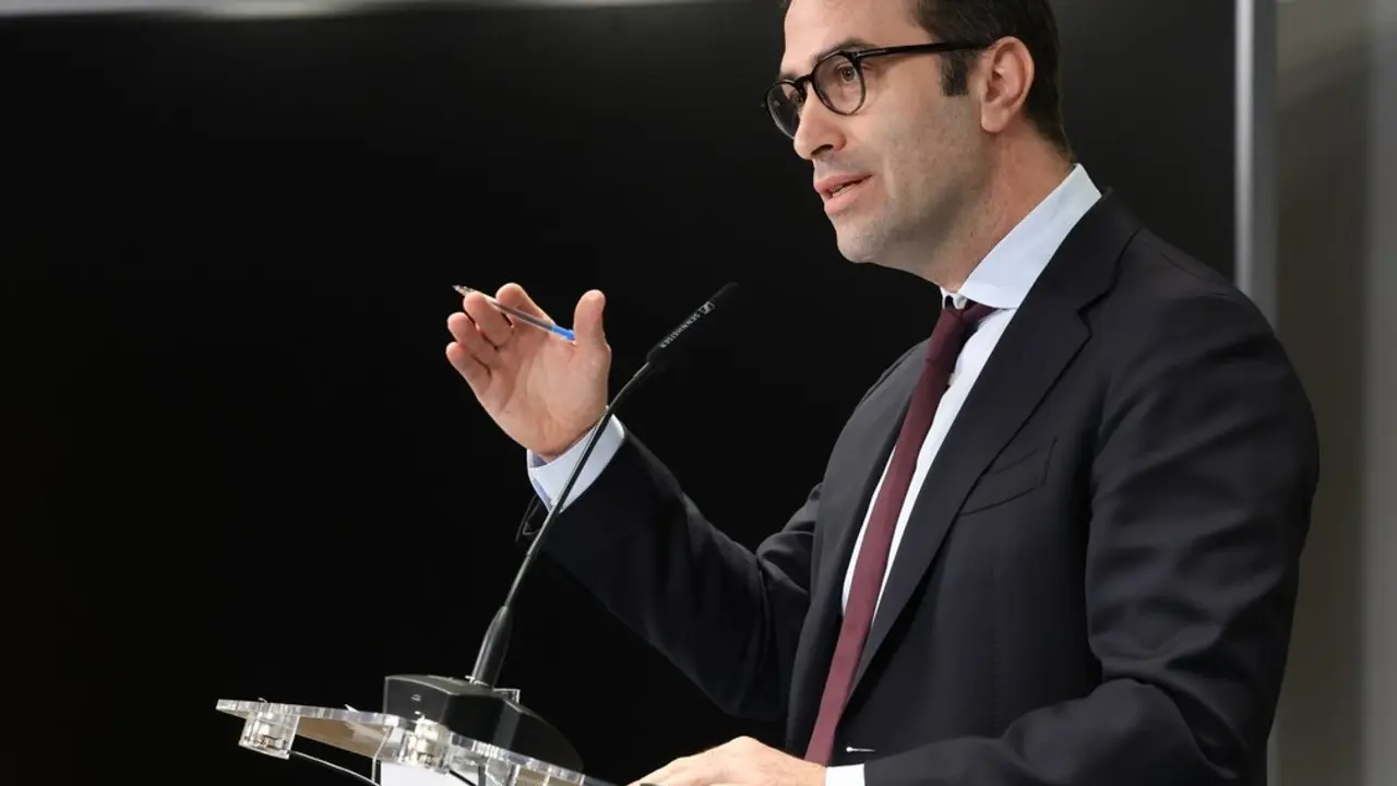 El ministro de Econom&iacute;a, Comercio y Empresa, Carlos Cuerpo. / Marta Fern&aacute;ndez