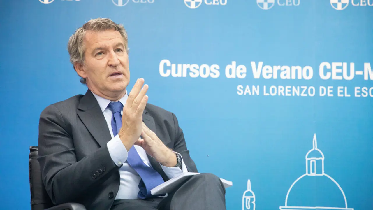 El presidente del Partido Popular, Alberto N&uacute;&ntilde;ez Feij&oacute;o. / EP
