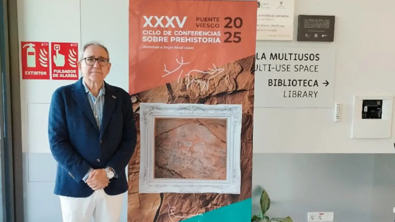 El prehistoriador Pedro Cantalejo, coordinador del patrimonio natural e hist&oacute;rico de la Comarca de Guadalteba. / ep