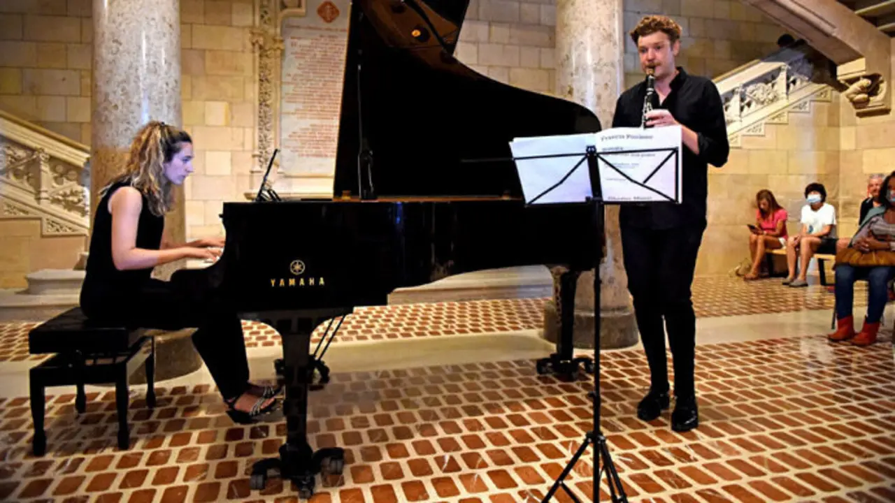Un recital del Encuentro de M&uacute;sica en Comillas. / x