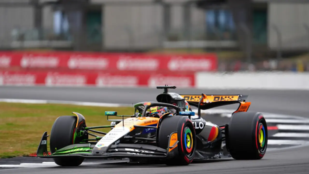 El piloto de F1 Oscar Piastri en el circuito de B&eacute;lgica. / x