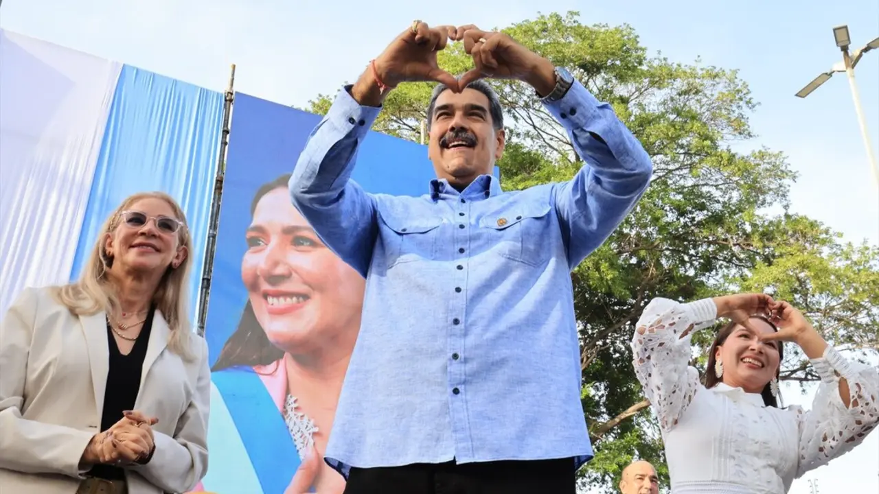 El presidente de Venezuela, Nicol&aacute;s Maduro, durante un acto p&uacute;blico. / EP
