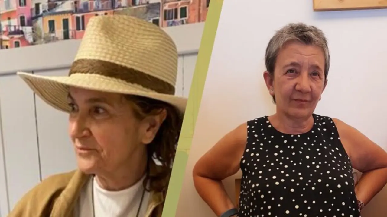 Natalia Lia&ntilde;o y Mar&iacute;a Jes&uacute;s Puente. / x