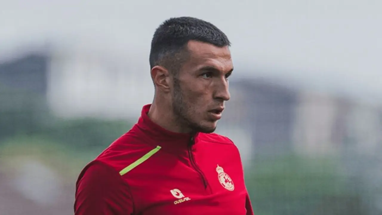 El nuevo fichaje del Racing el b&uacute;lgaro Plamen Andreev. / RRC