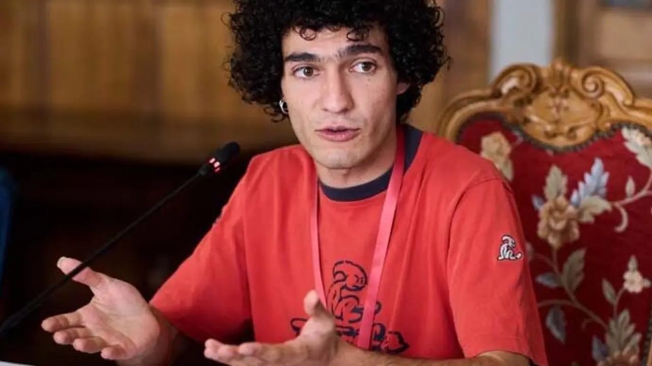 El reconocido poeta Mario Obrero. / x