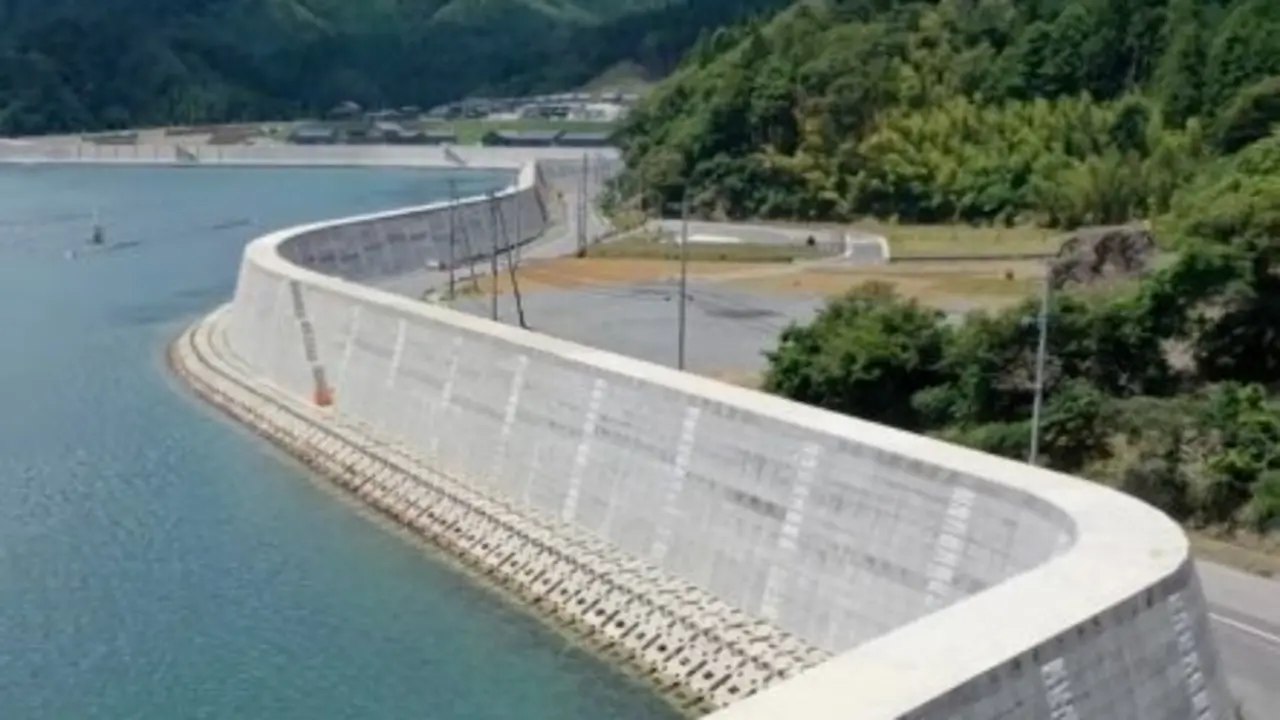 Vista de la "gran muralla de Jap&oacute;n". / Tiktok