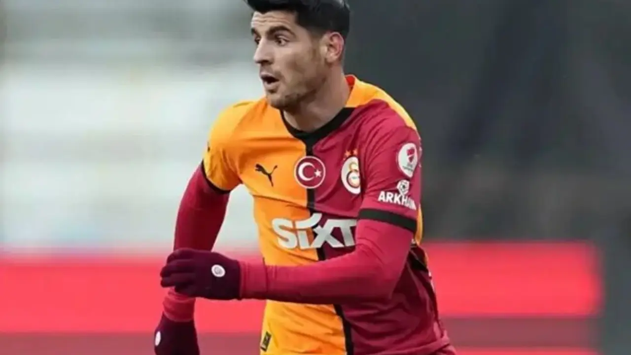 El delantero del Galatasaray &Aacute;lvaro Morata. / x