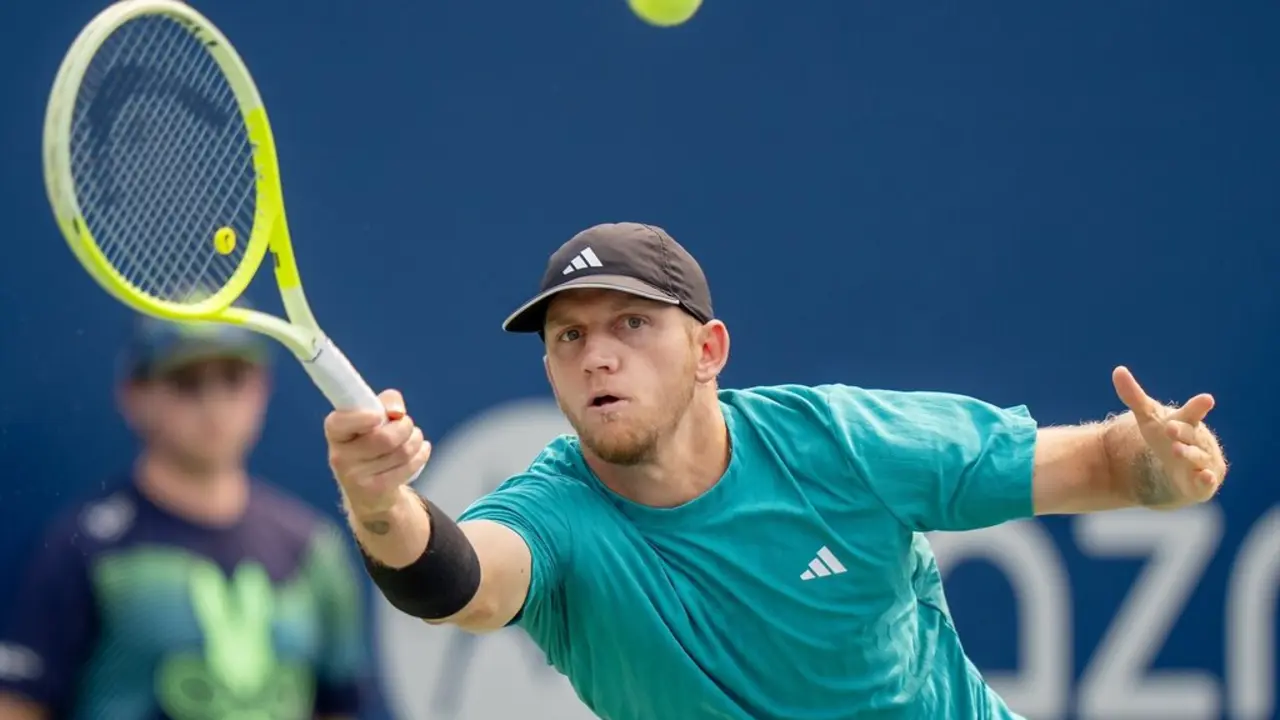 Alejandro Davidovich durante el Masters de Toronto. / Frank Gunn