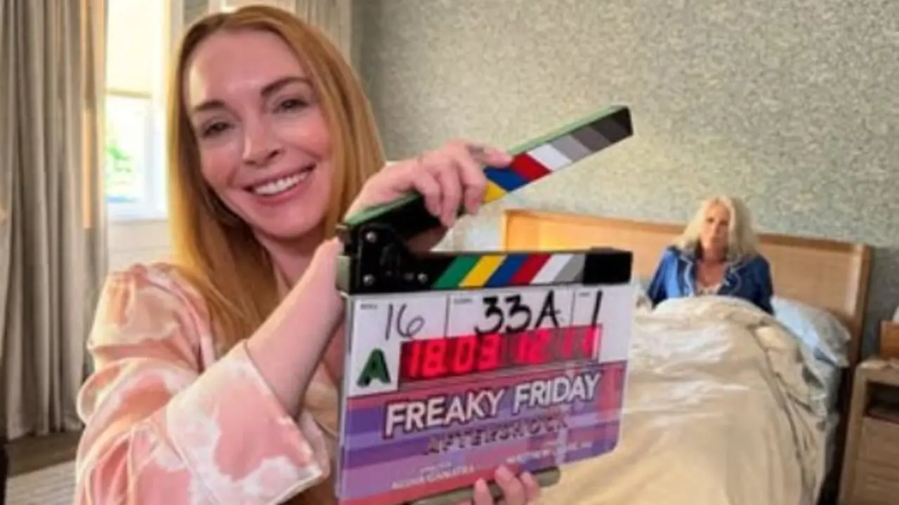 La actriz Lindsay Lohan. / Instagram