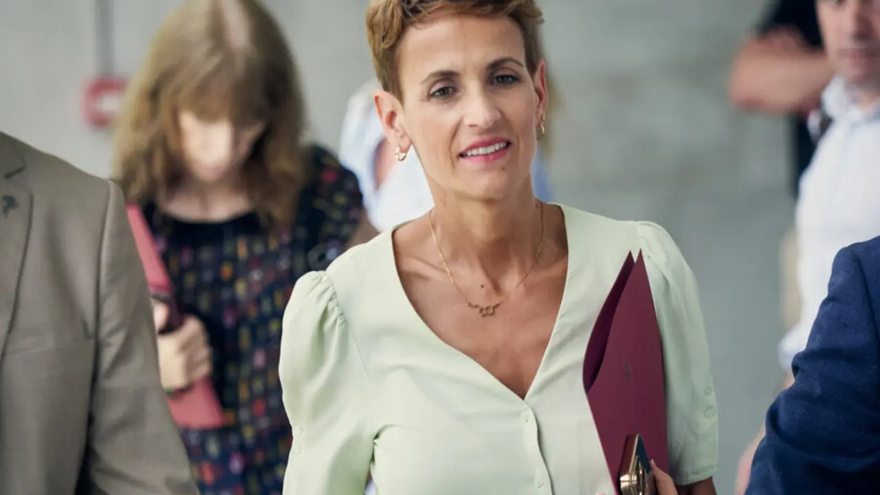 La presidenta del Gobierno de Navarra, Mar&iacute;a Chivite. / EP