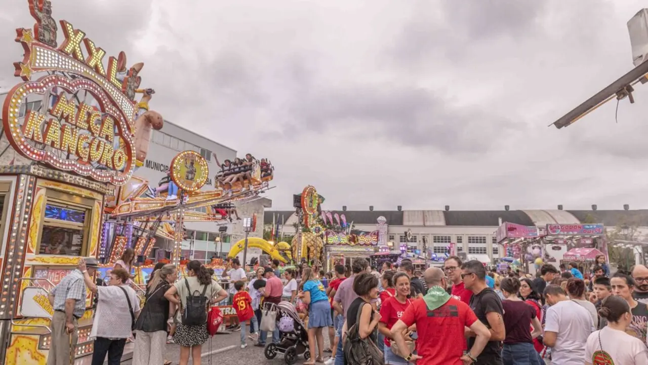 Varias personas durante las Fiestas de la Virgen Grande. / EP