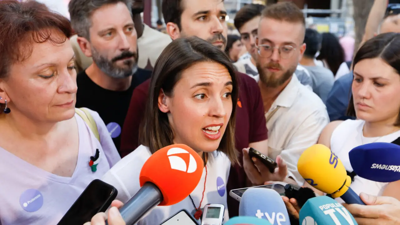 La eurodiputada de Podemos Irene Montero. / EP