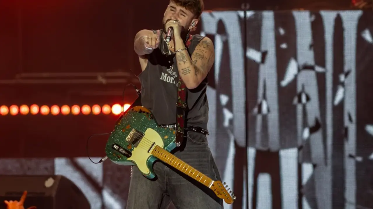 El cantante Dani Fern&aacute;ndez. EP