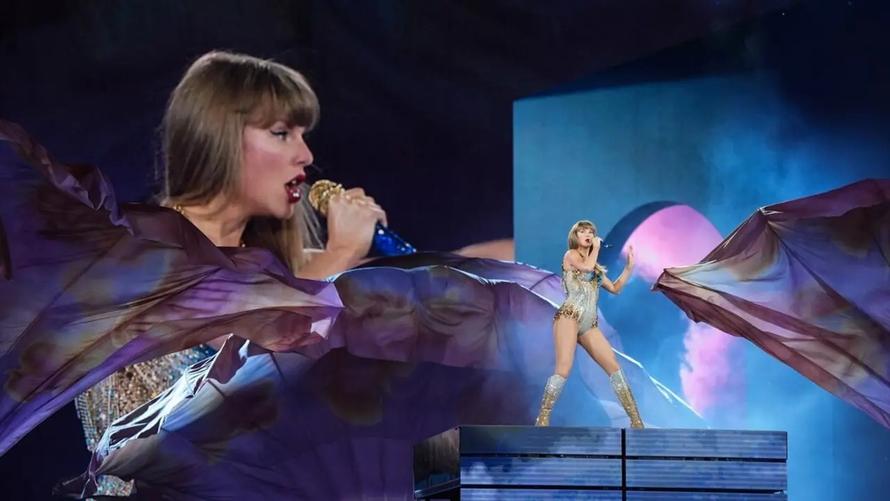 La cantante Taylor Swift durante un concierto. / Darryl Dyck / Archivo