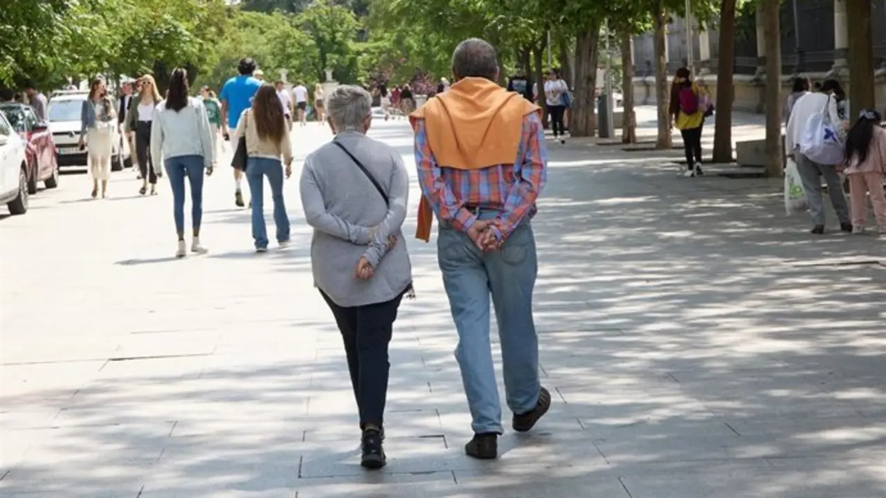 Dos jubilados dan un paseo. / EP