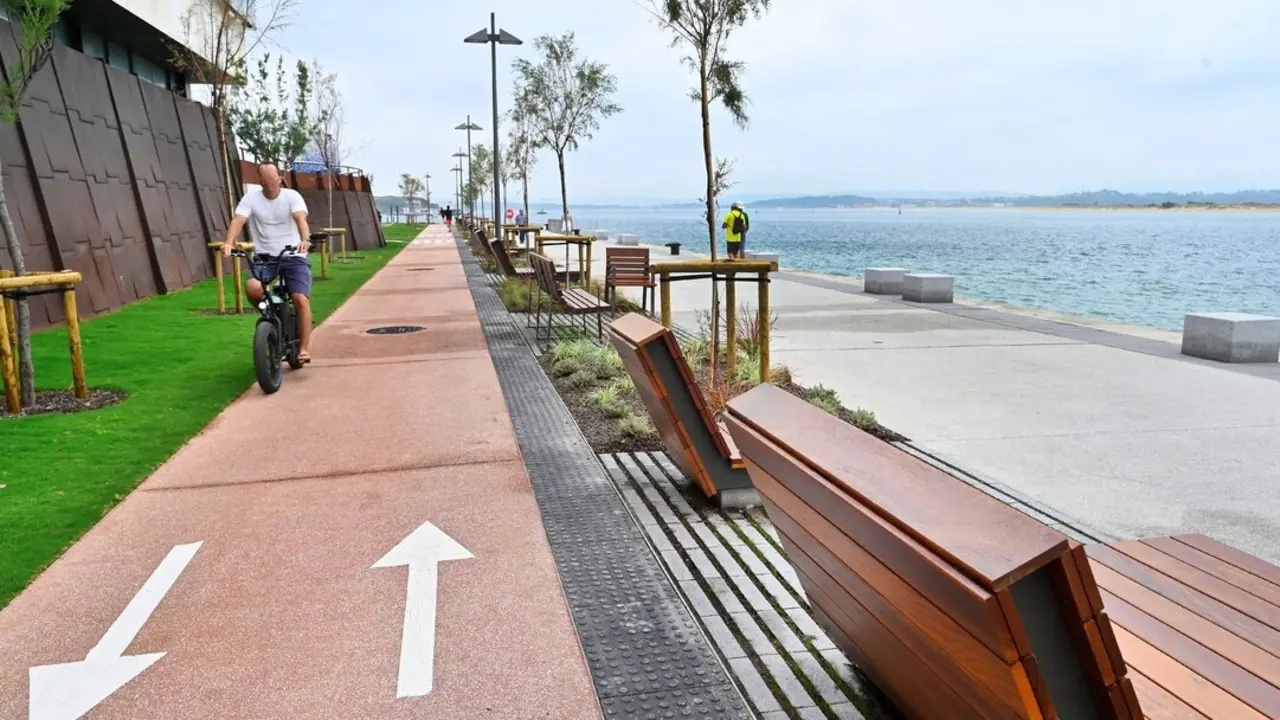 El nuevo paseo entre Gamazo y Los Peligros. / x
