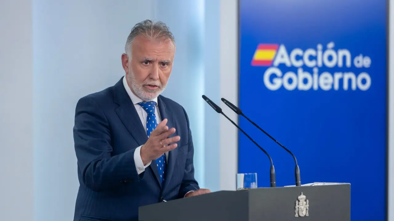 El ministro de Pol&iacute;tica Territorial y Memoria Democr&aacute;tica de Espa&ntilde;a, &Aacute;ngel V&iacute;ctor Torres. / EP