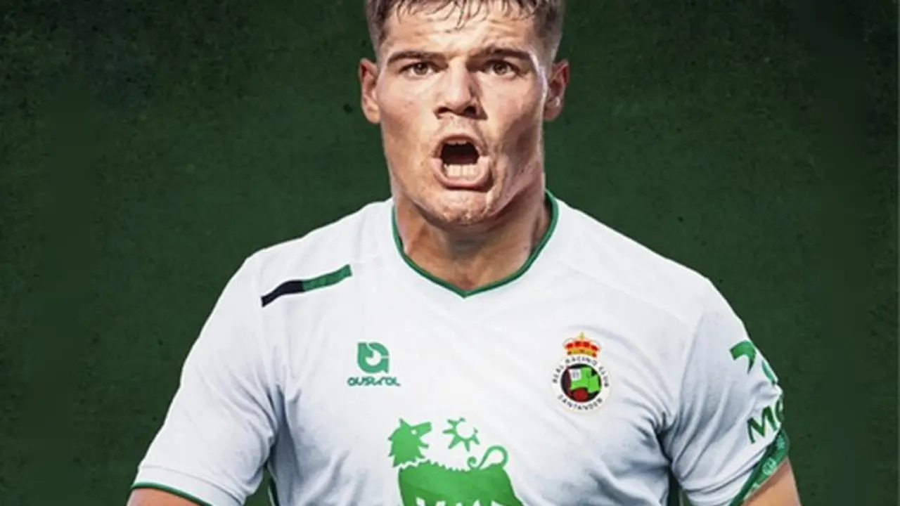 El nuevo fichaje del Racing Peio Canales. / rrc