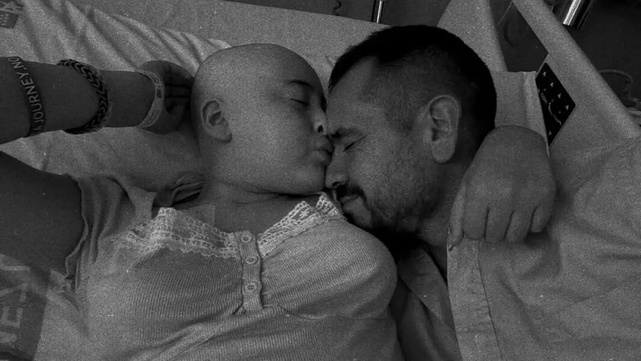 Isa y su padre en su &uacute;ltima foto juntos en redes sociales. / @criscancer.dani