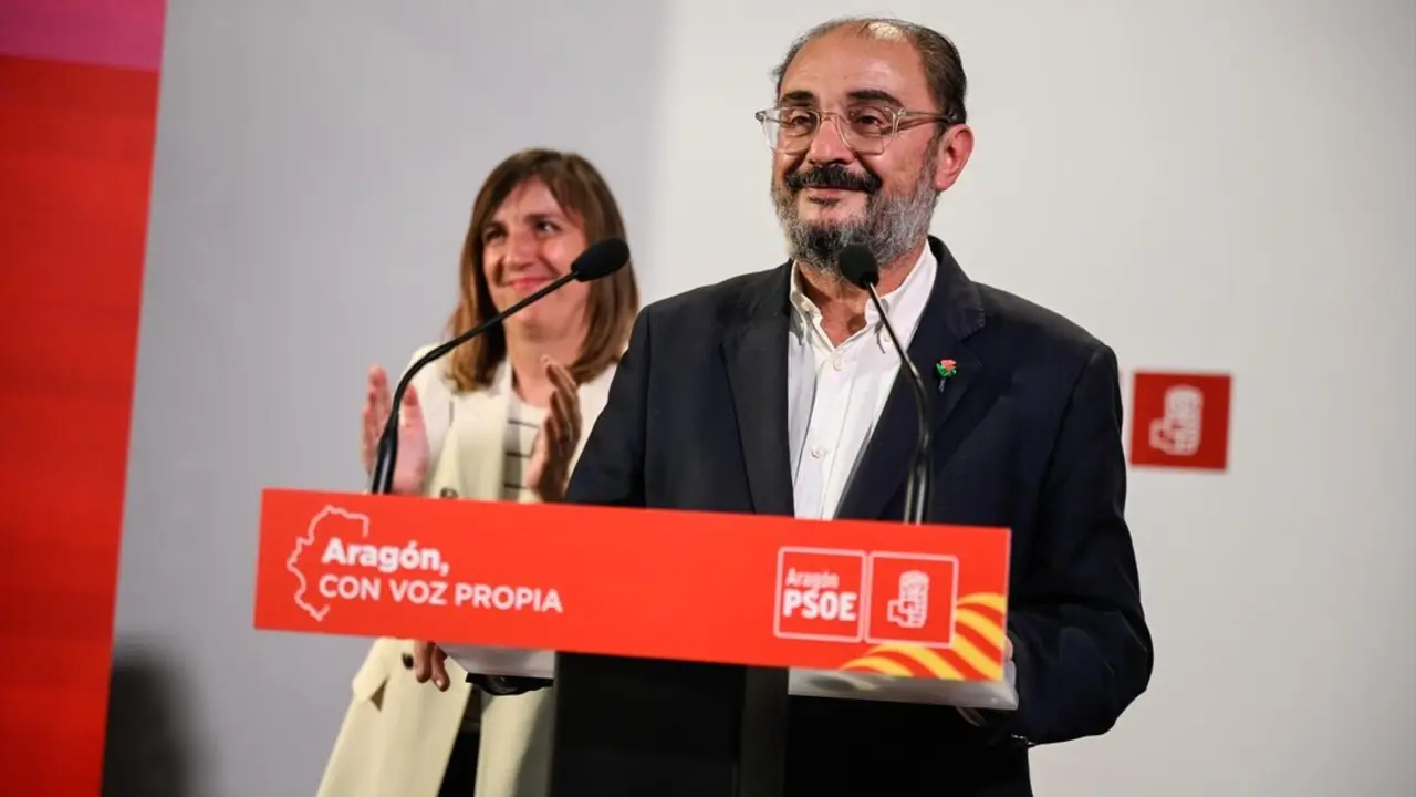 El expresidente de Arag&oacute;n, Javier Lamb&aacute;n. / Marcos Cebri&aacute;n