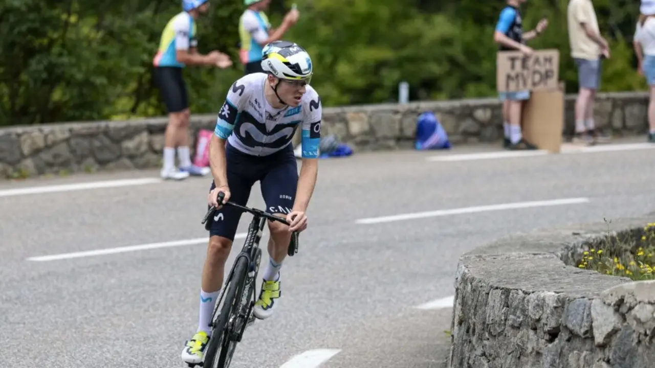 Movistar presenta su equipo ara La Vuelta. / Movistar Team